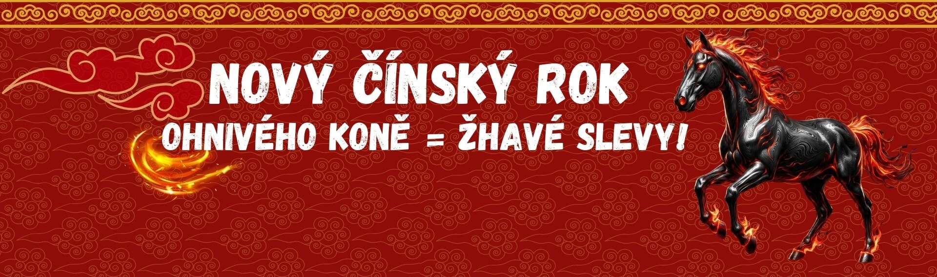 Velká akce k Čínskému roku Ohnivého koně