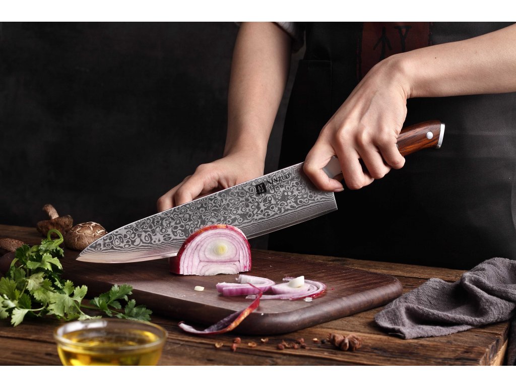 Šéfkuchařský nůž XinZuo Yu B13R 10 palců