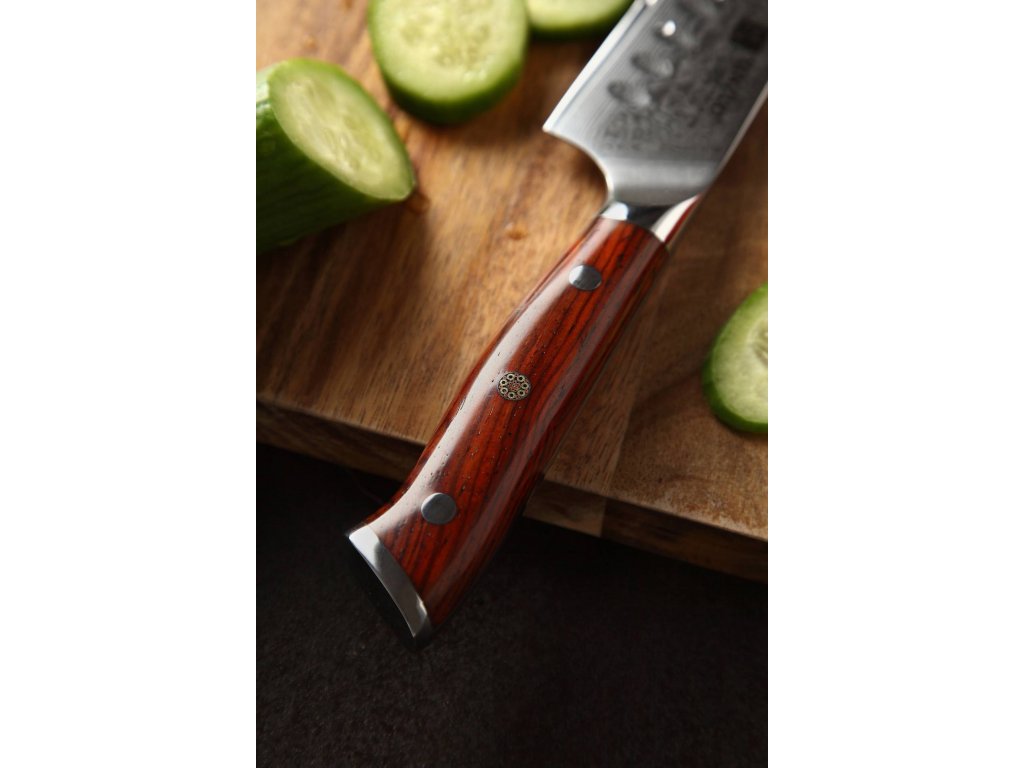 Santoku nůž XinZuo Yu B13R