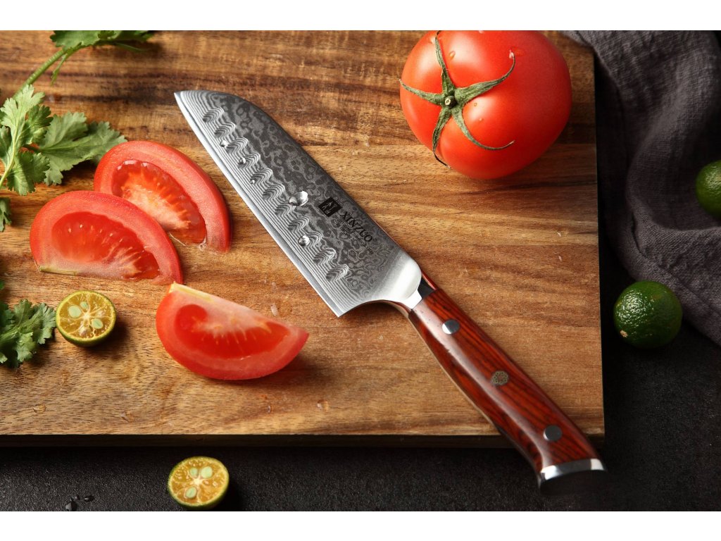 Santoku nůž XinZuo Yu B13R