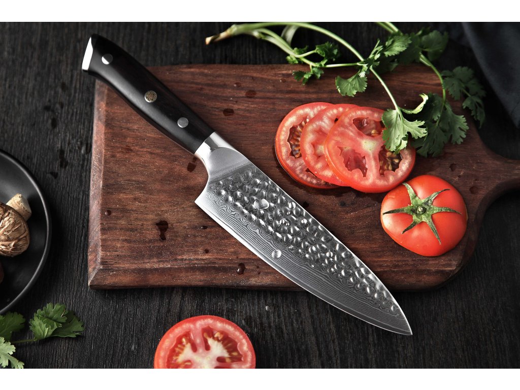 Šéfkuchařský nůž XinZuo Yu B13H s velkostí 6,5 palců