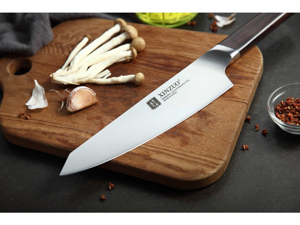 Šéfkuchařský nůž XinZuo Rui B5 8 palců
