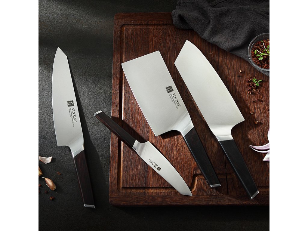 Set nožů XinZuo Rui B5 s magnetickým stojánkem