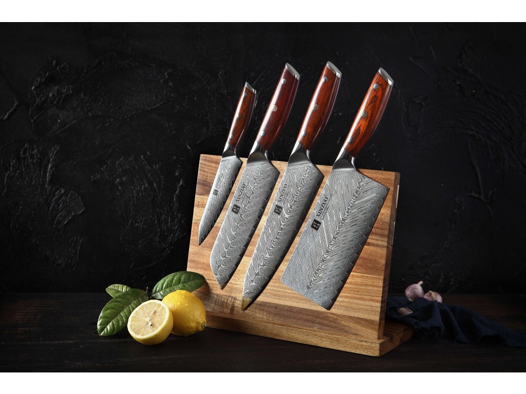 Set nožů XinZuo Yi B27 s magnetickým stojánkem