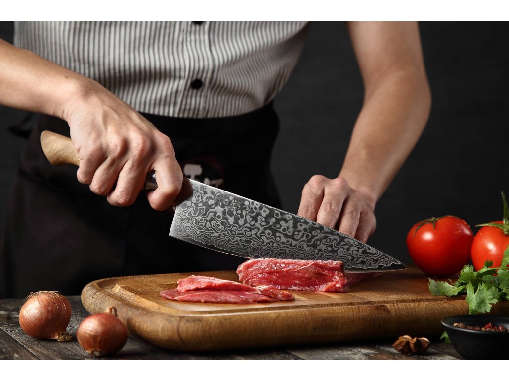 Šéfkuchařský nůž HEZHEN Master 8,3" (B30)