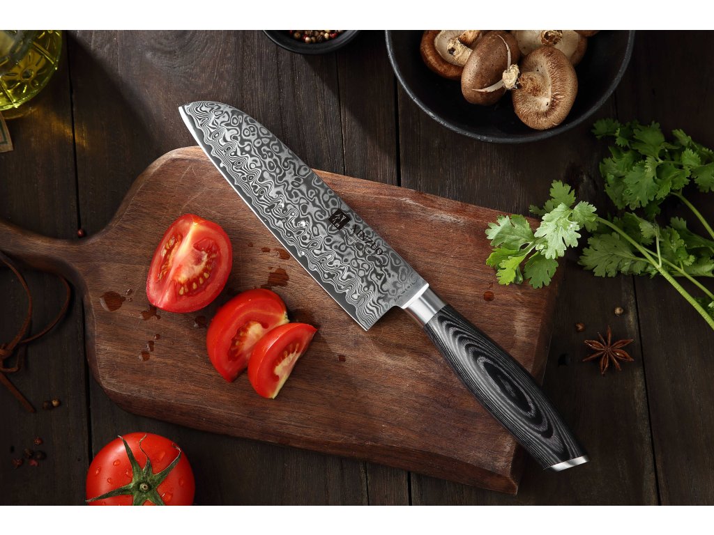 Santoku nůž XinZuo Ya B20 7 palcu