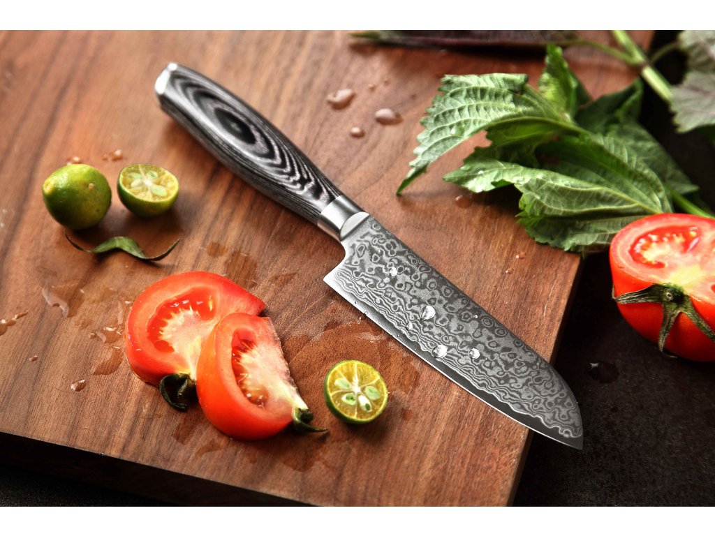 Santoku nůž XinZuo Ya B20 5 palcu
