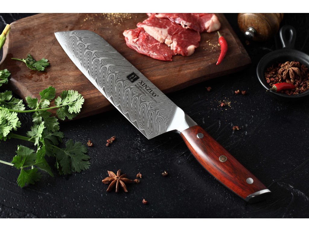 Santoku nůž XinZuo Yi B27