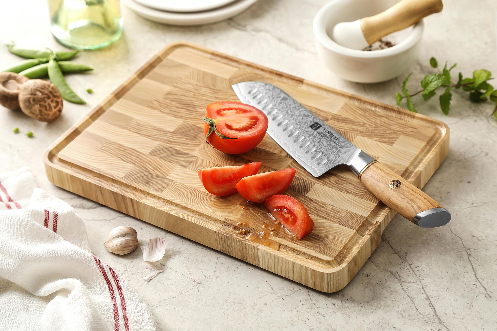 Prkénko z jasanového dřeva XinZuo krájení