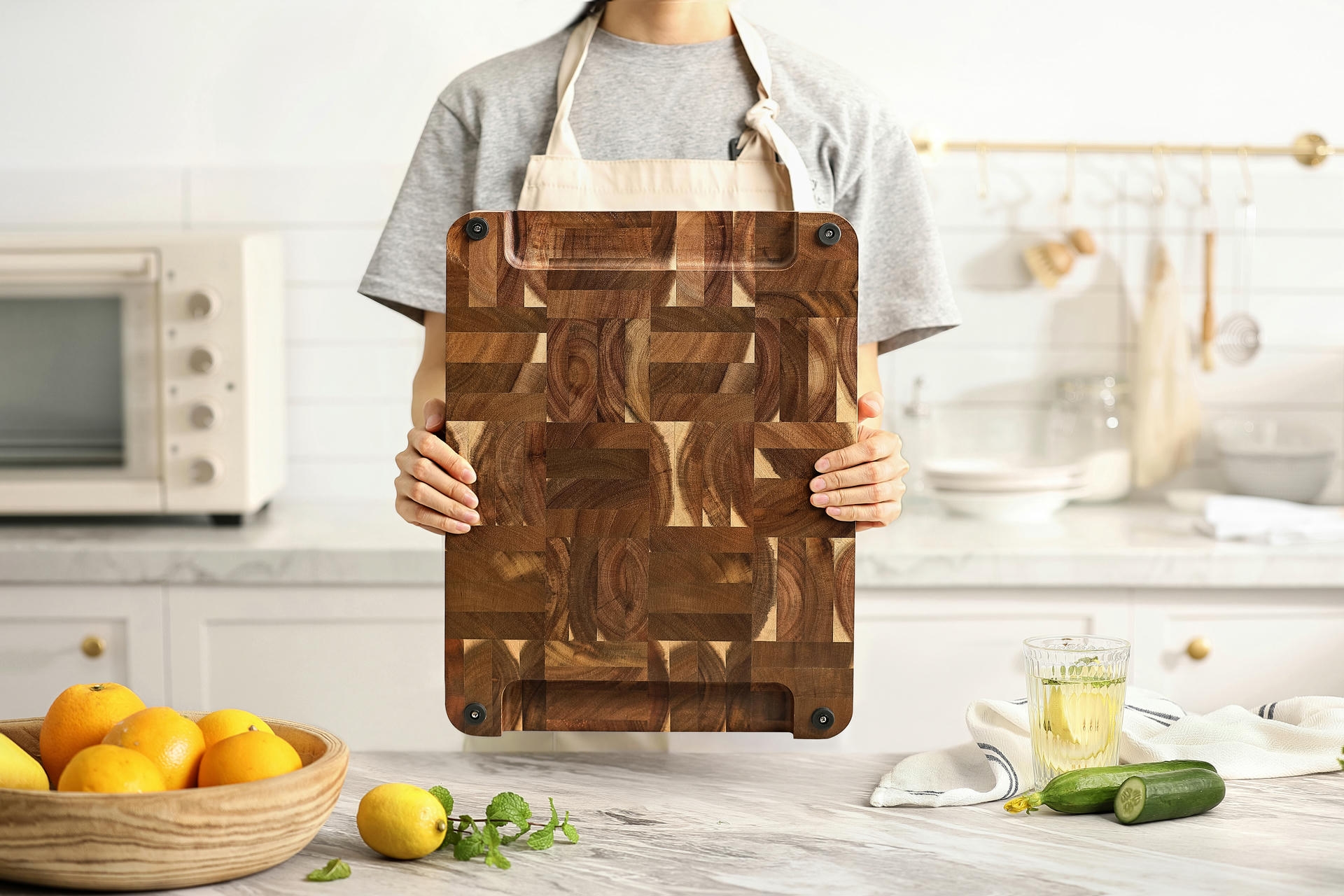 Ukázka prkénka v ruce