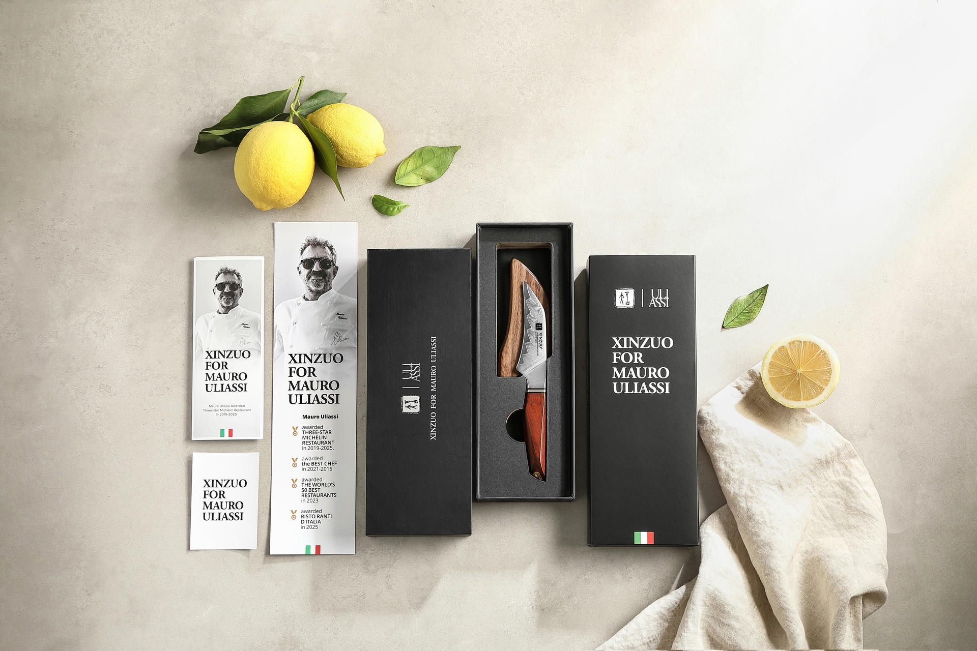 Dárkové balení nože na loupání XinZuo Xing X03