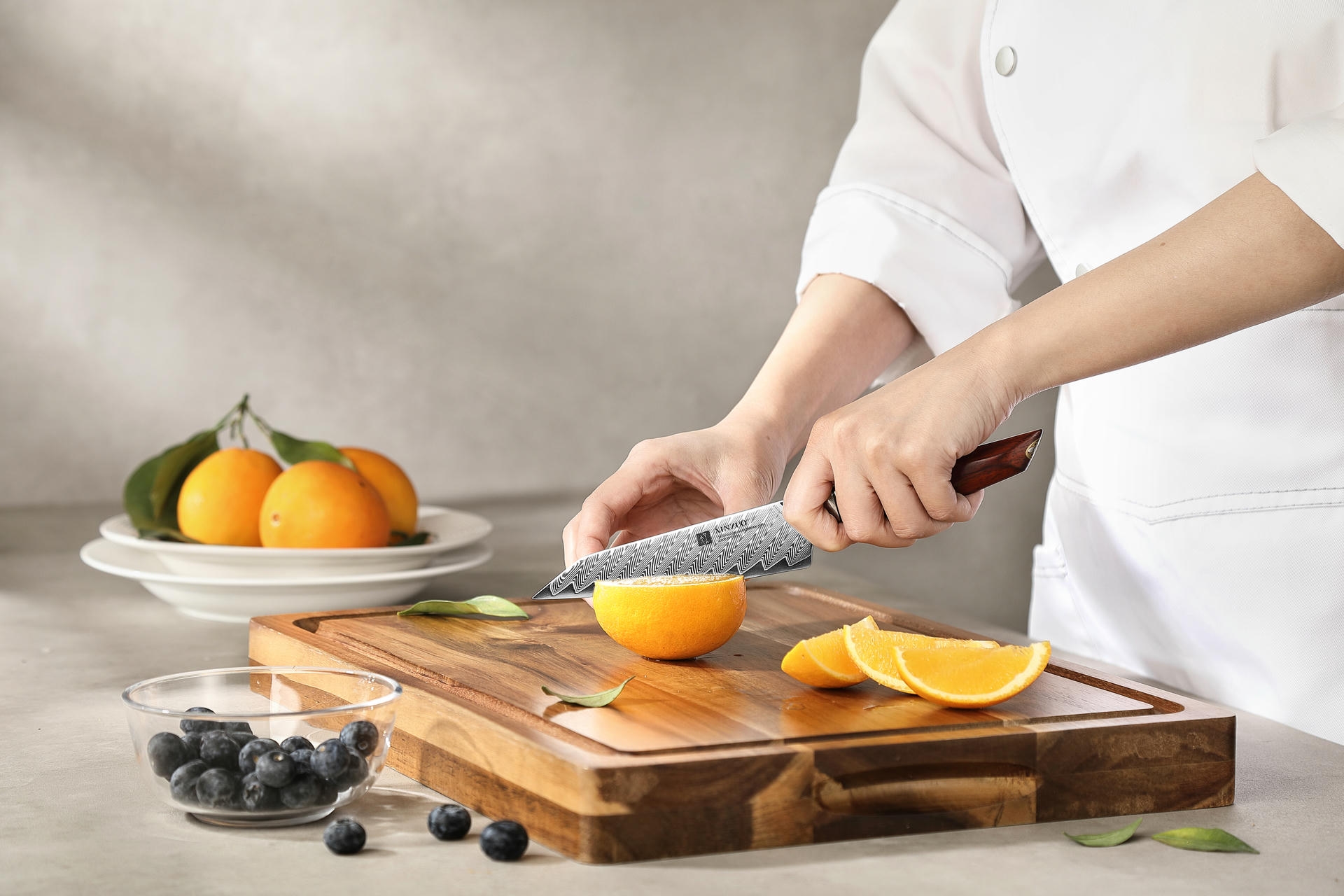 Krájení s nožem na ovoce a zeleninu XinZuo Xing X03