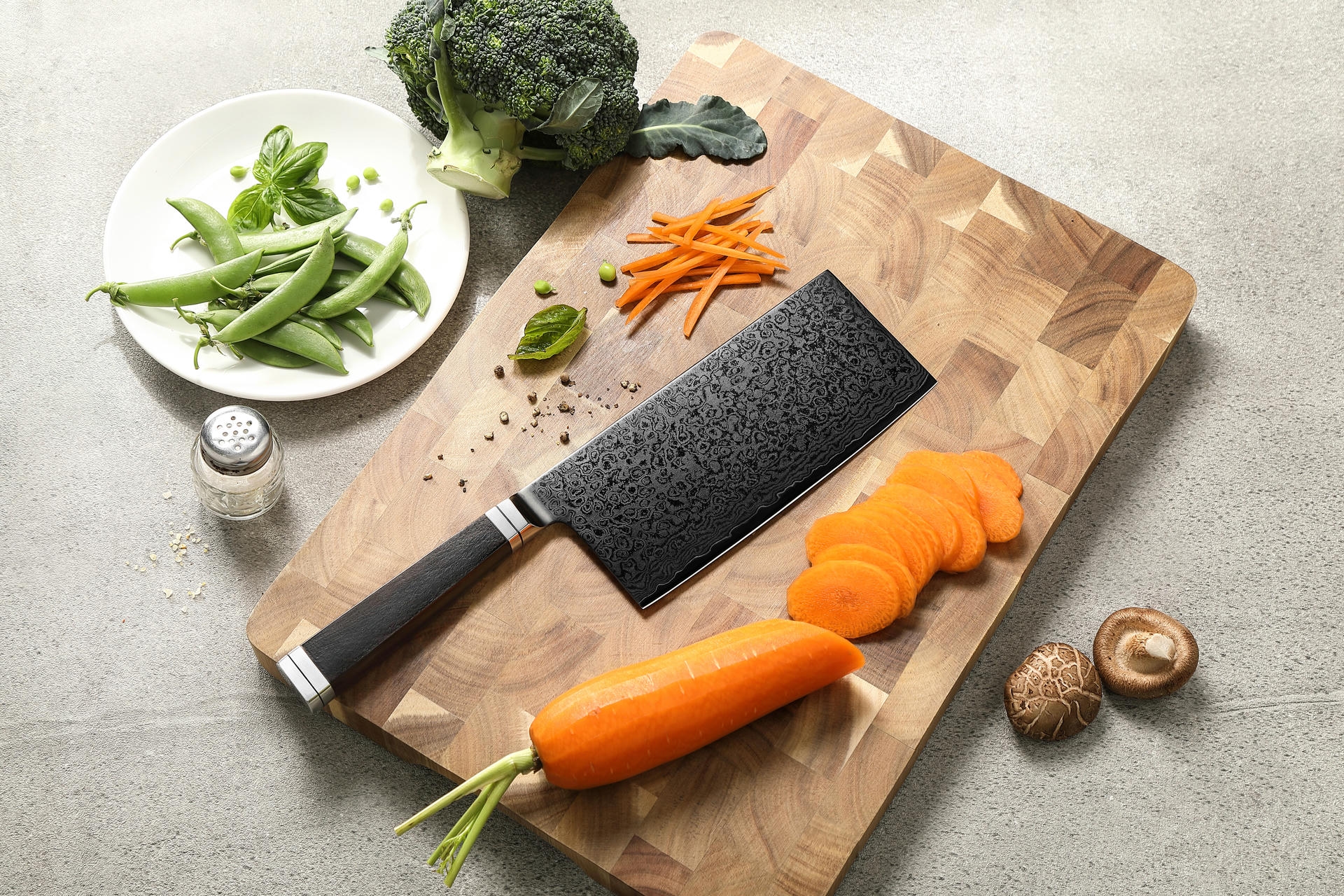 Ukázka šéfkuchařského nože TAO XinZuo X08E