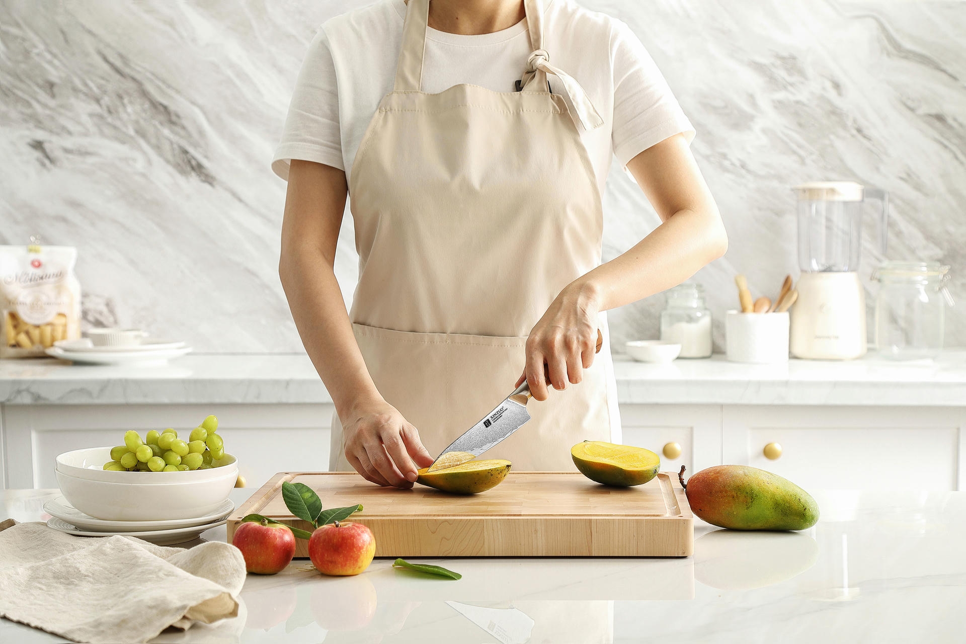 Krájení s nožem na ovoce a zeleninu XinZuo Pin