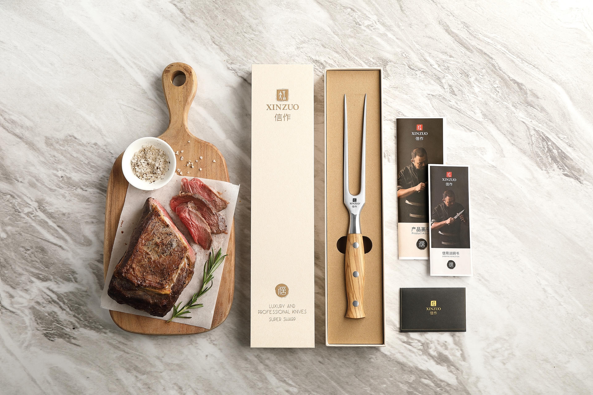 Dárková krabička dranžírovací vidličky XinZuo X02O