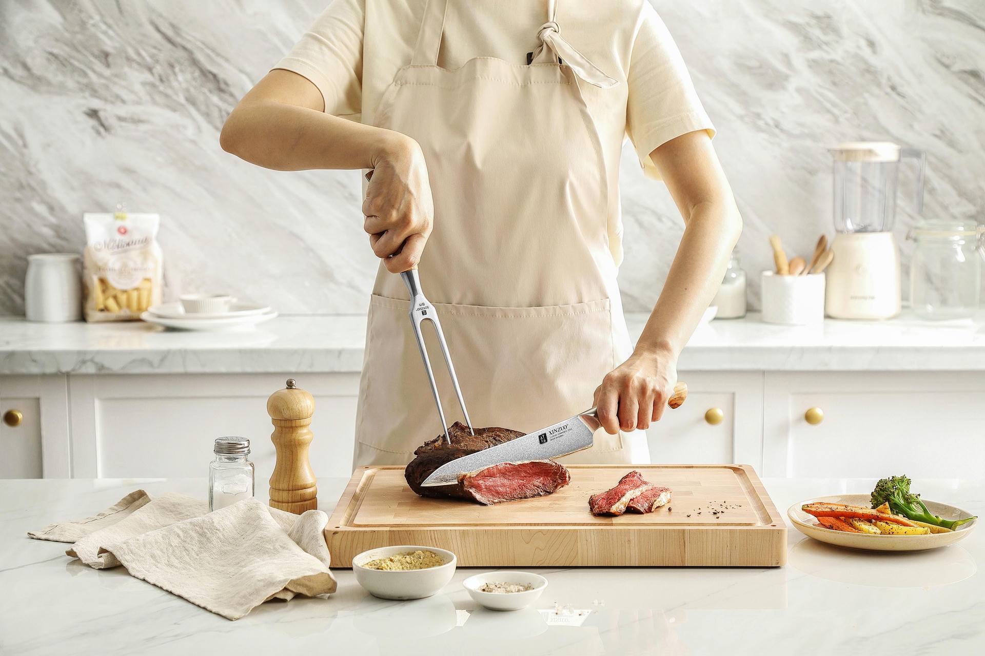 Dranžírovací vidlička XinZuo Pin X02O