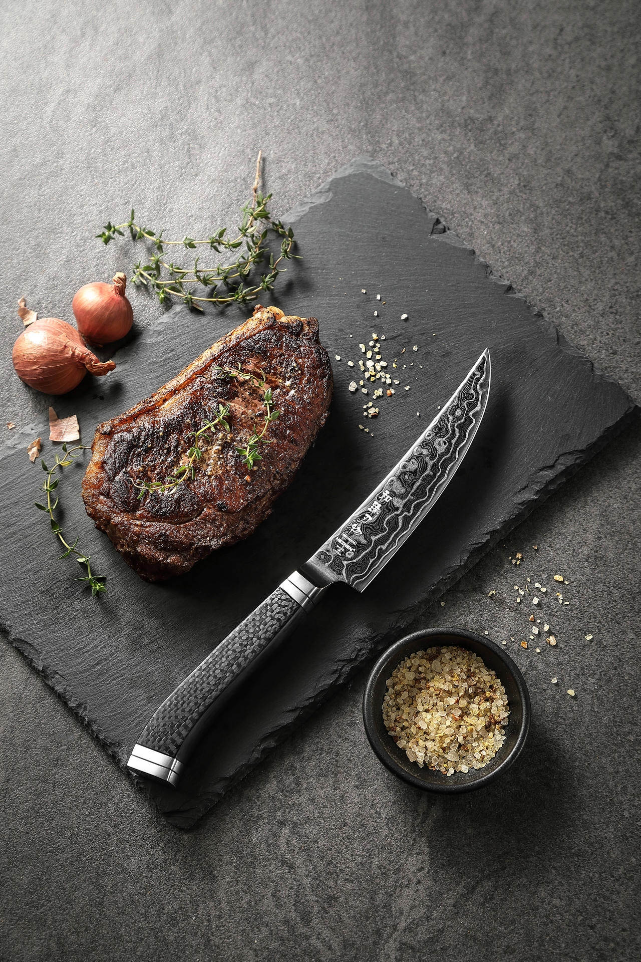 Rukojeť nože na steaky X10 z uhlíkového vlákna