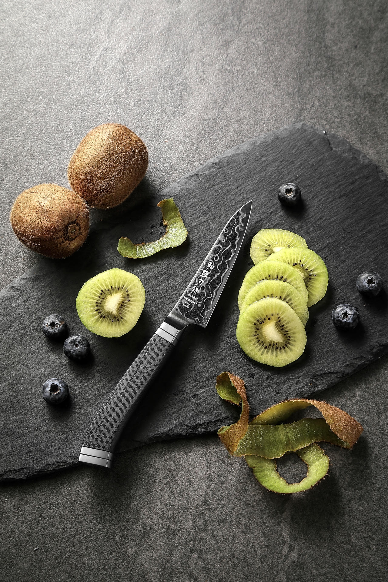 Rukojeť nože na loupání X10 z uhlíkového vlákna