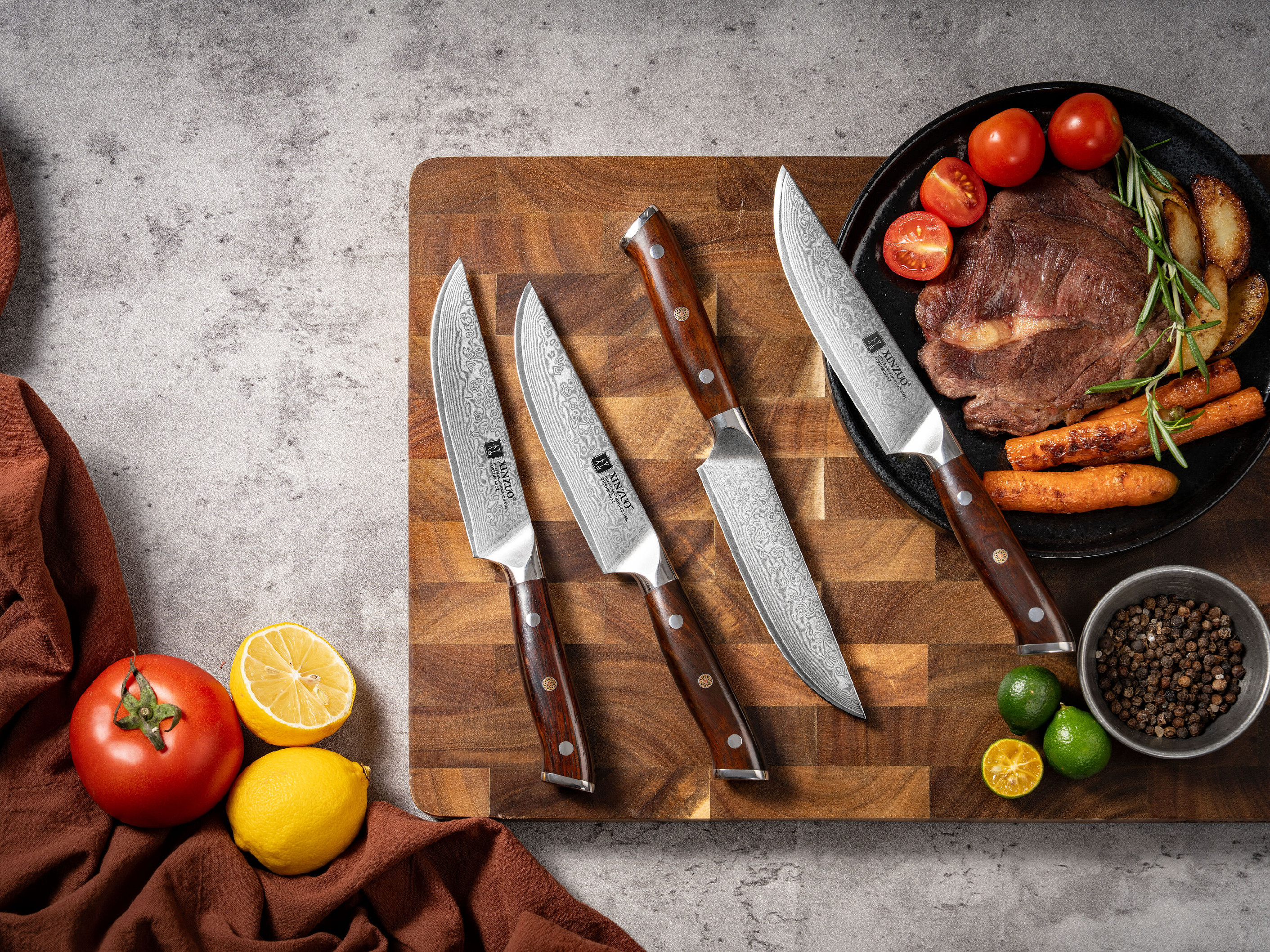 Steakové nože XinZuo Yu B13R