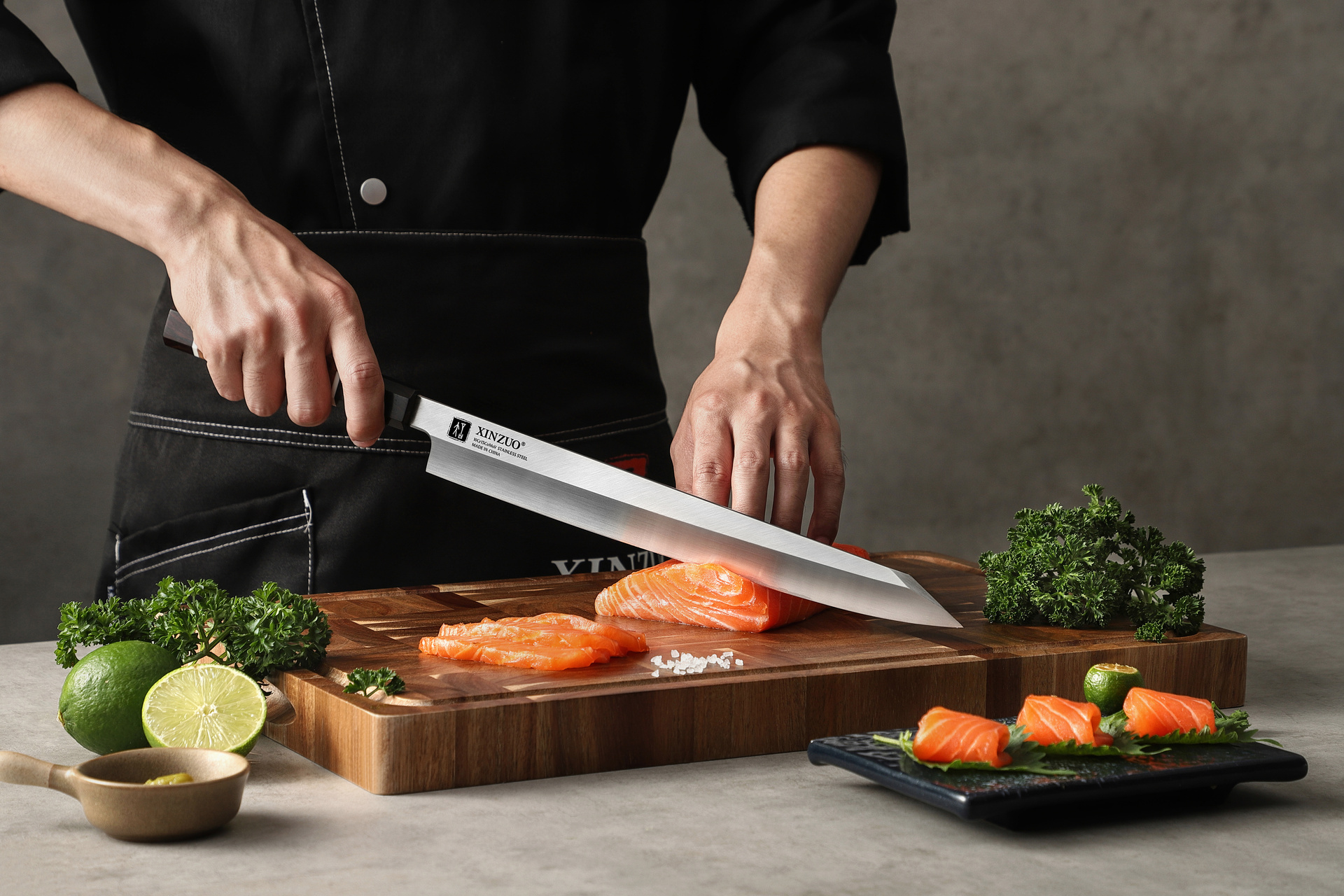 Nůž Kiritsuke F3S 300 mm krájení ryby