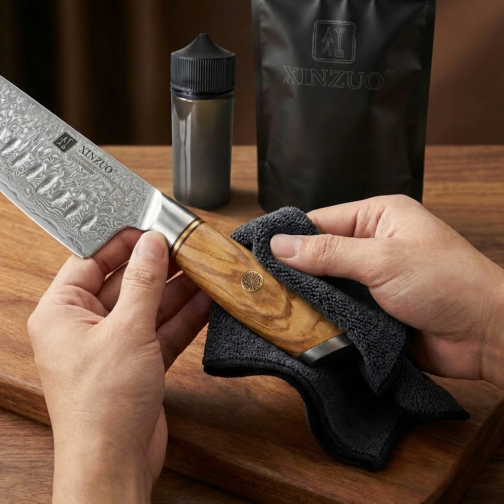 Olej na údržbu rukojetí nožů a krájecích prkének Xinzuo
