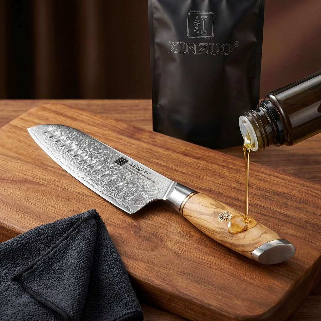 Olej na údržbu rukojetí nožů a krájecích prkének Xinzuo