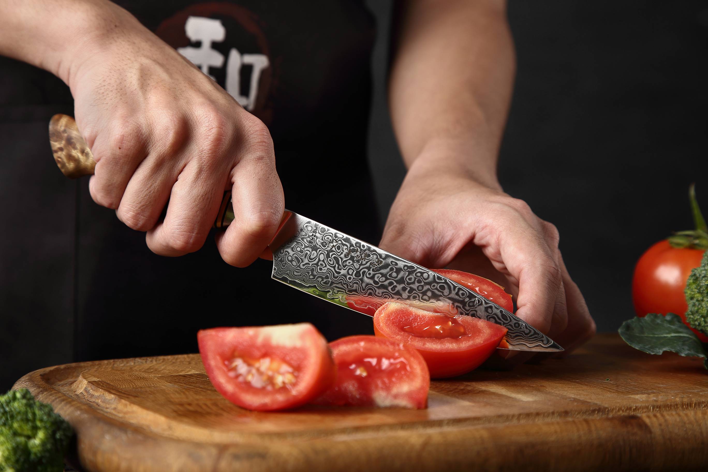 Nůž na ovoce a zeleninu HEZHEN Master B30 krájení