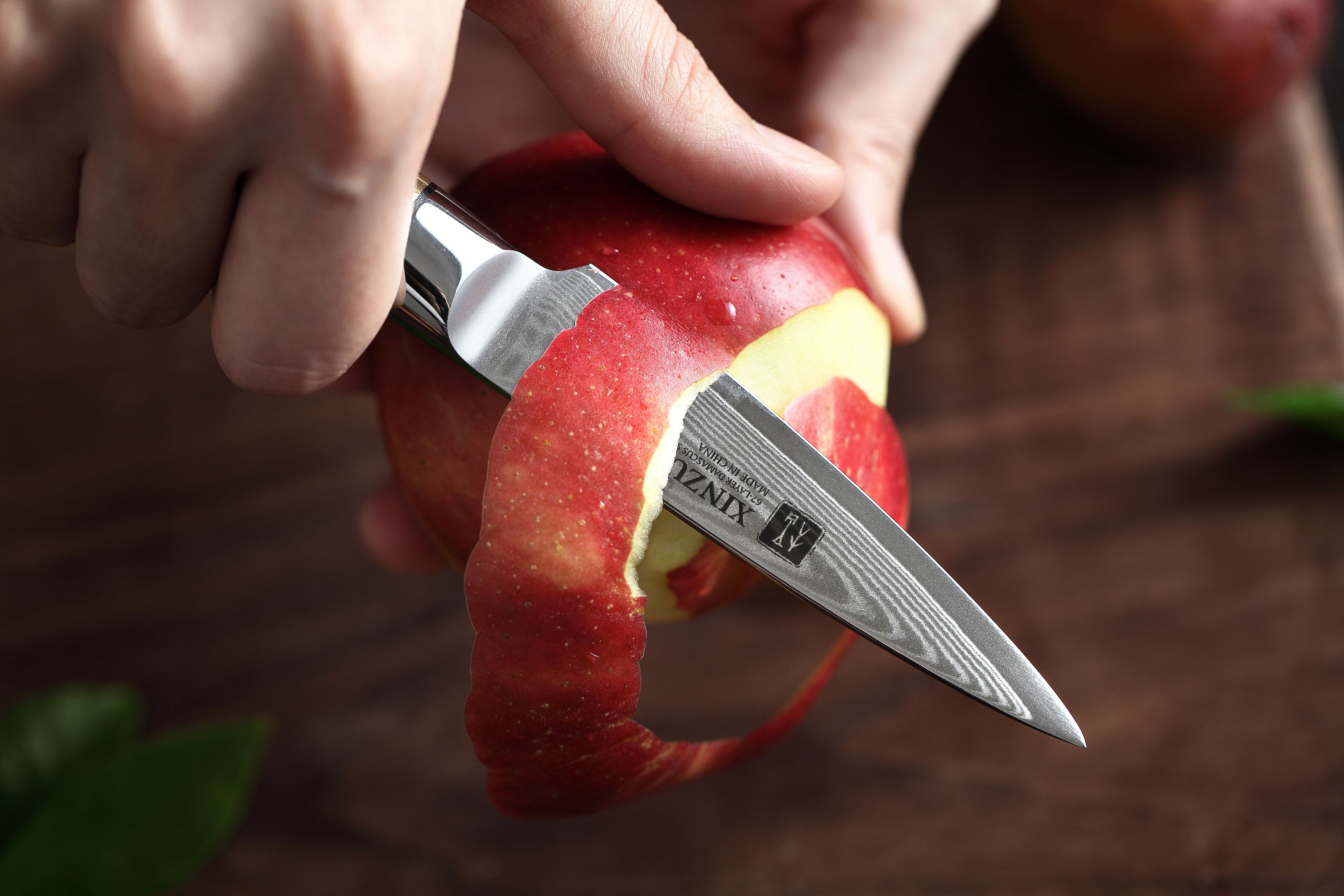 Nůž na loupání XinZuo B1R 3.5" loupání nožem slupky
