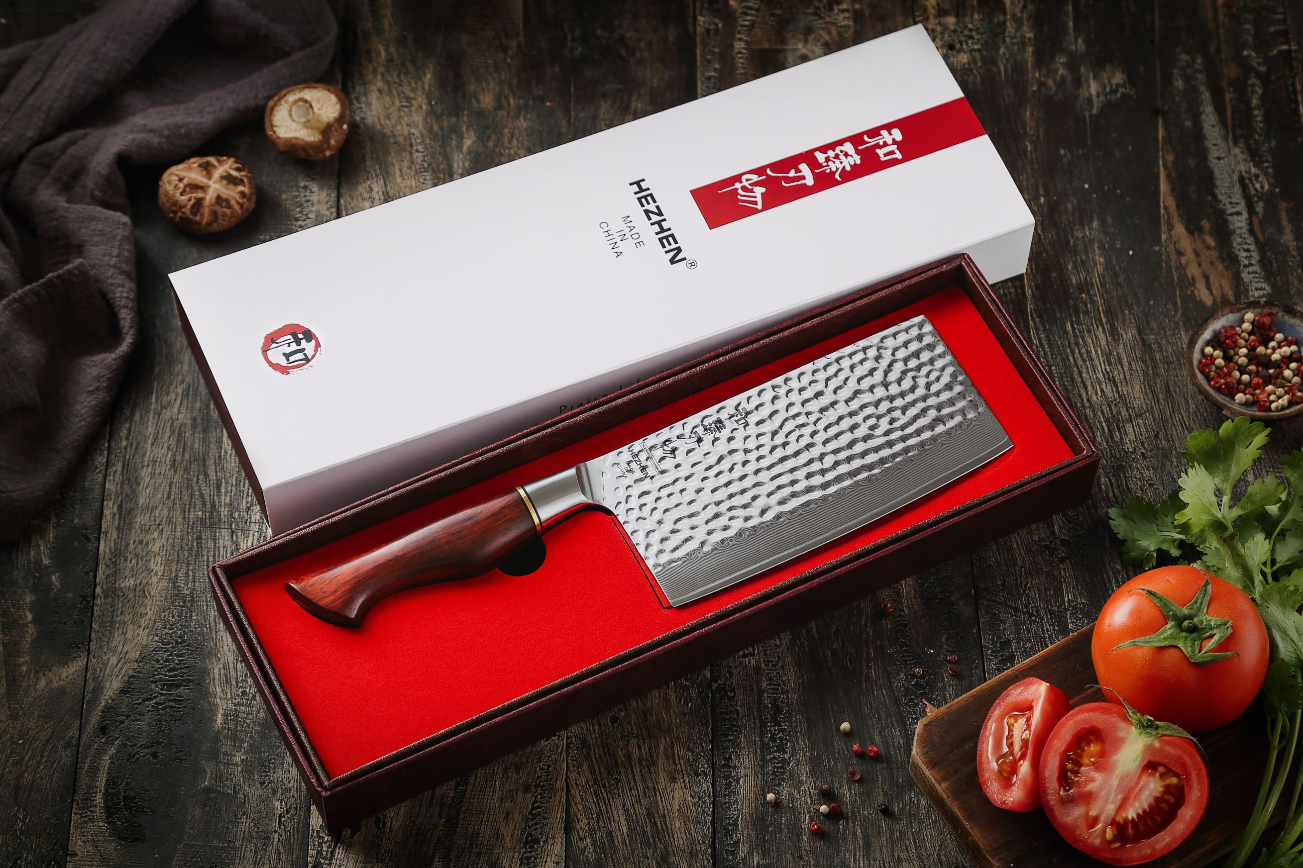 Dárkové balení univerzálního čínského nože TAO HEZHEN Master B30R
