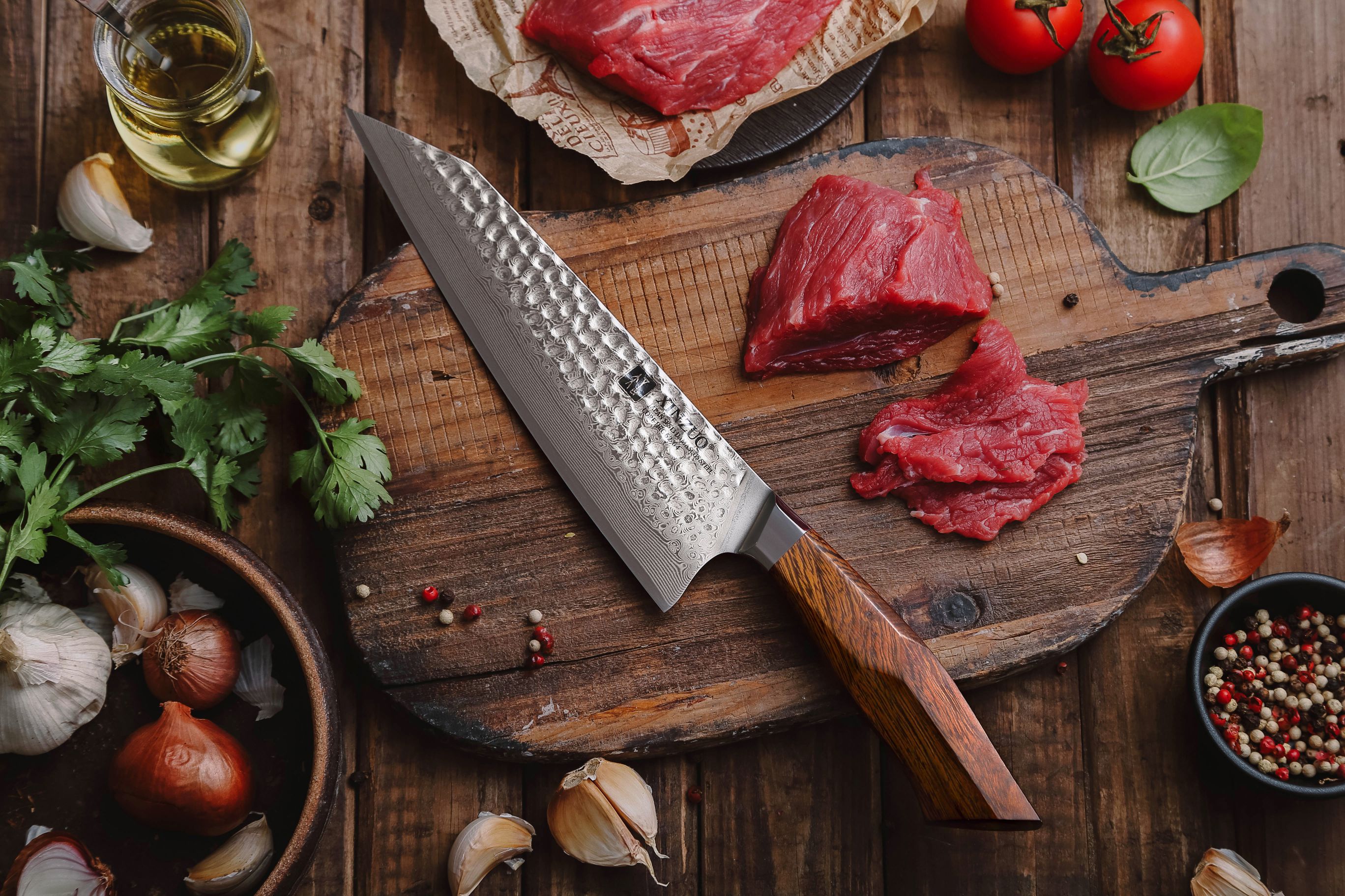 Šéfkuchařský nůž XinZuo Feng B32D 8.5