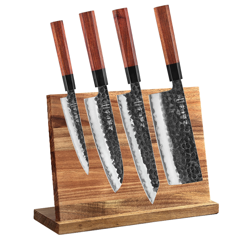 Set nožů HEZHEN PM8S se stojánkem