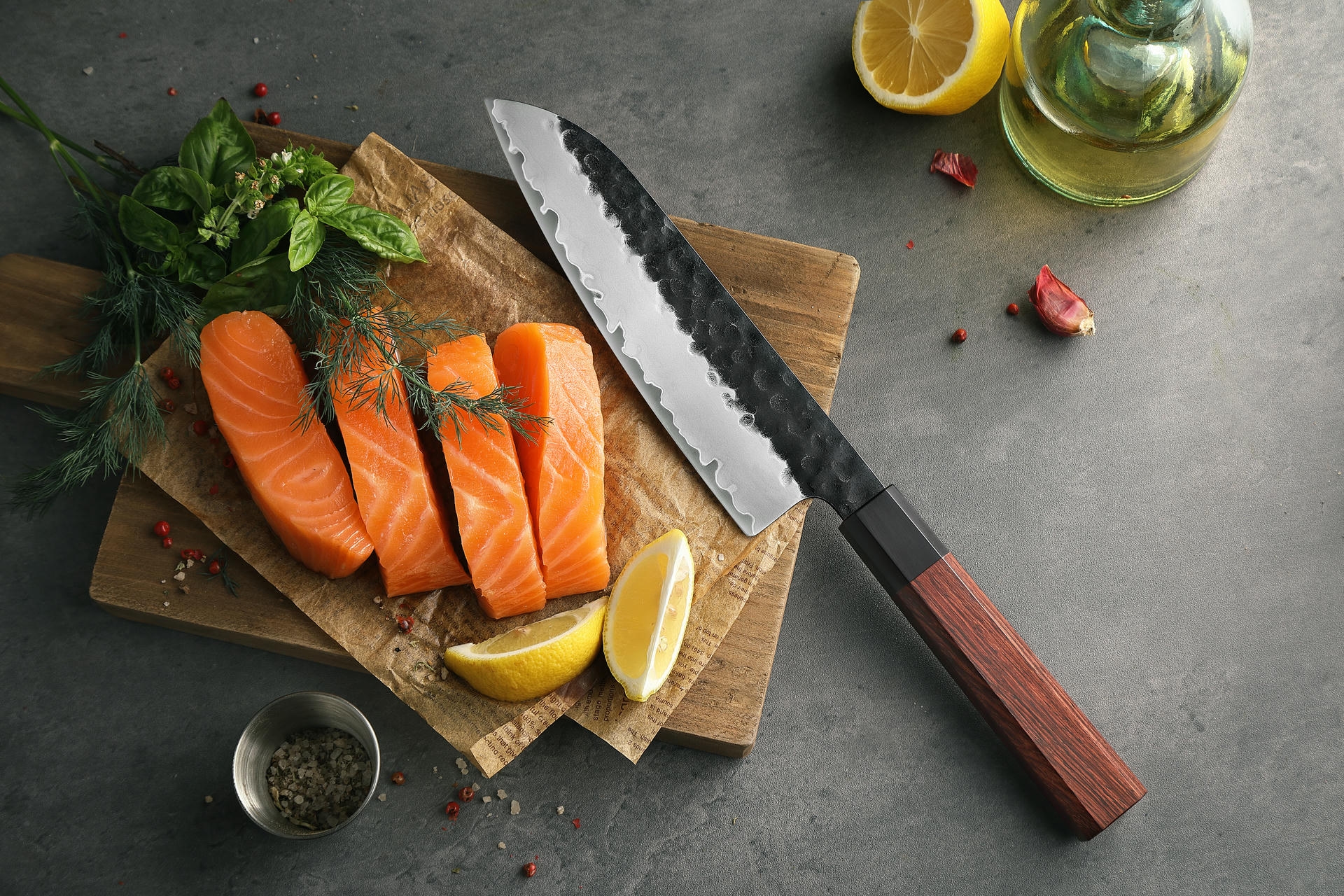Santoku HEZHEN PM8S 7