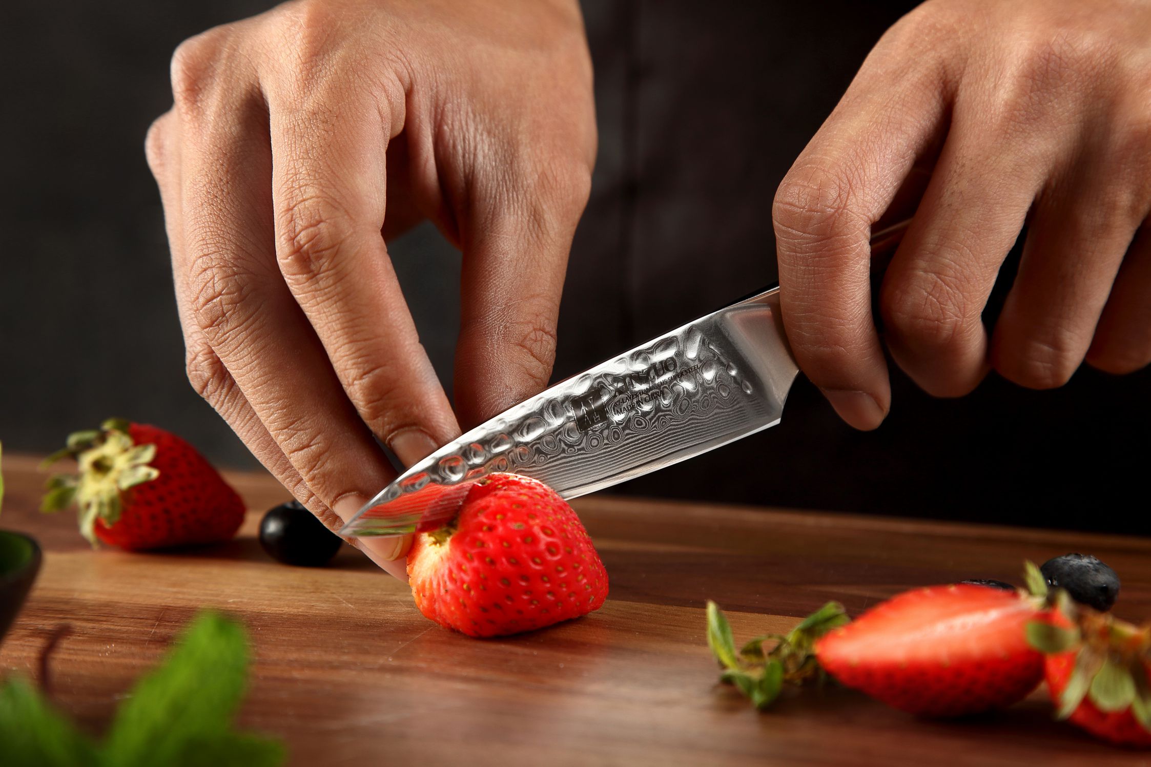 Nůž na loupání XinZuo Yu B13D 3.5" čepel nože