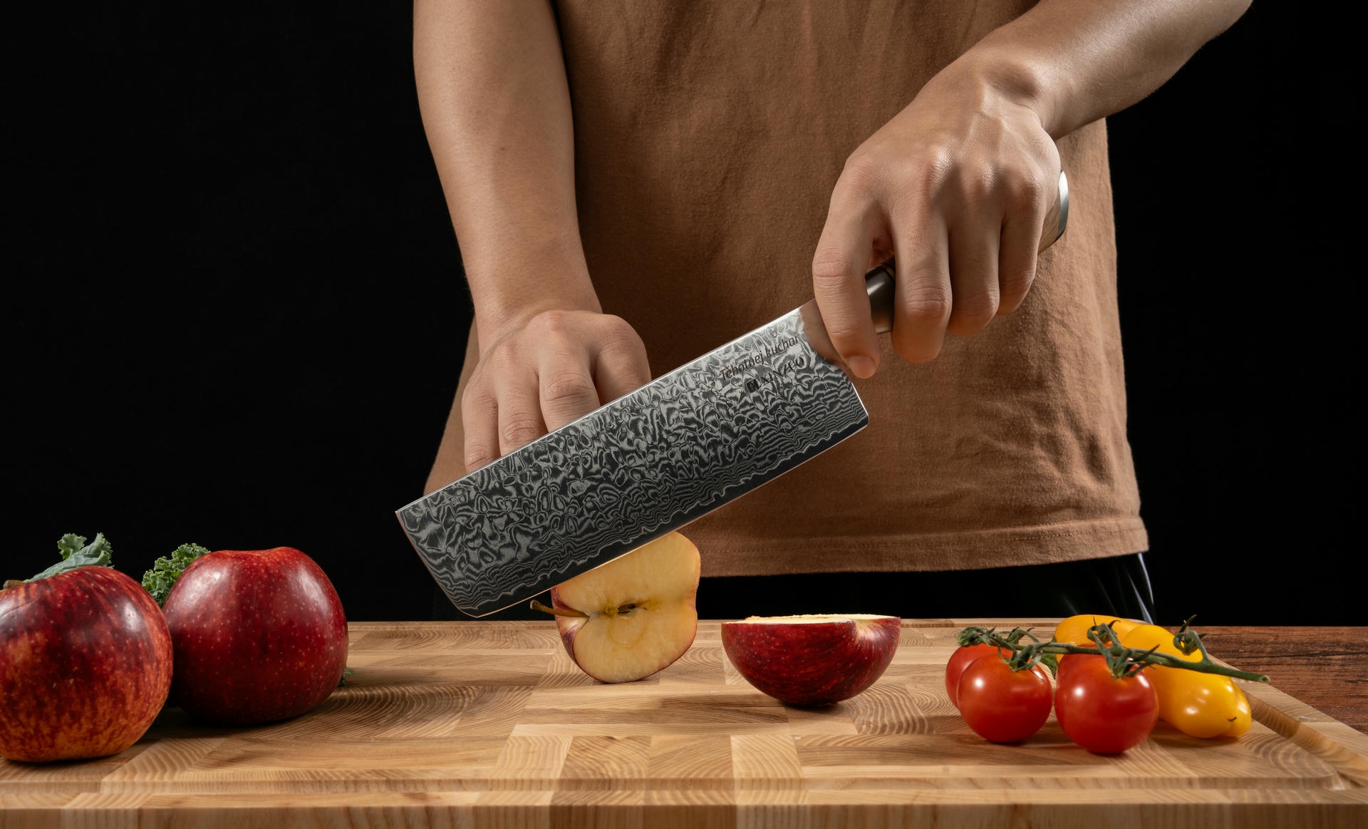 Nakiri nůž XinZuo Lan B37 Těhotnej kuchař