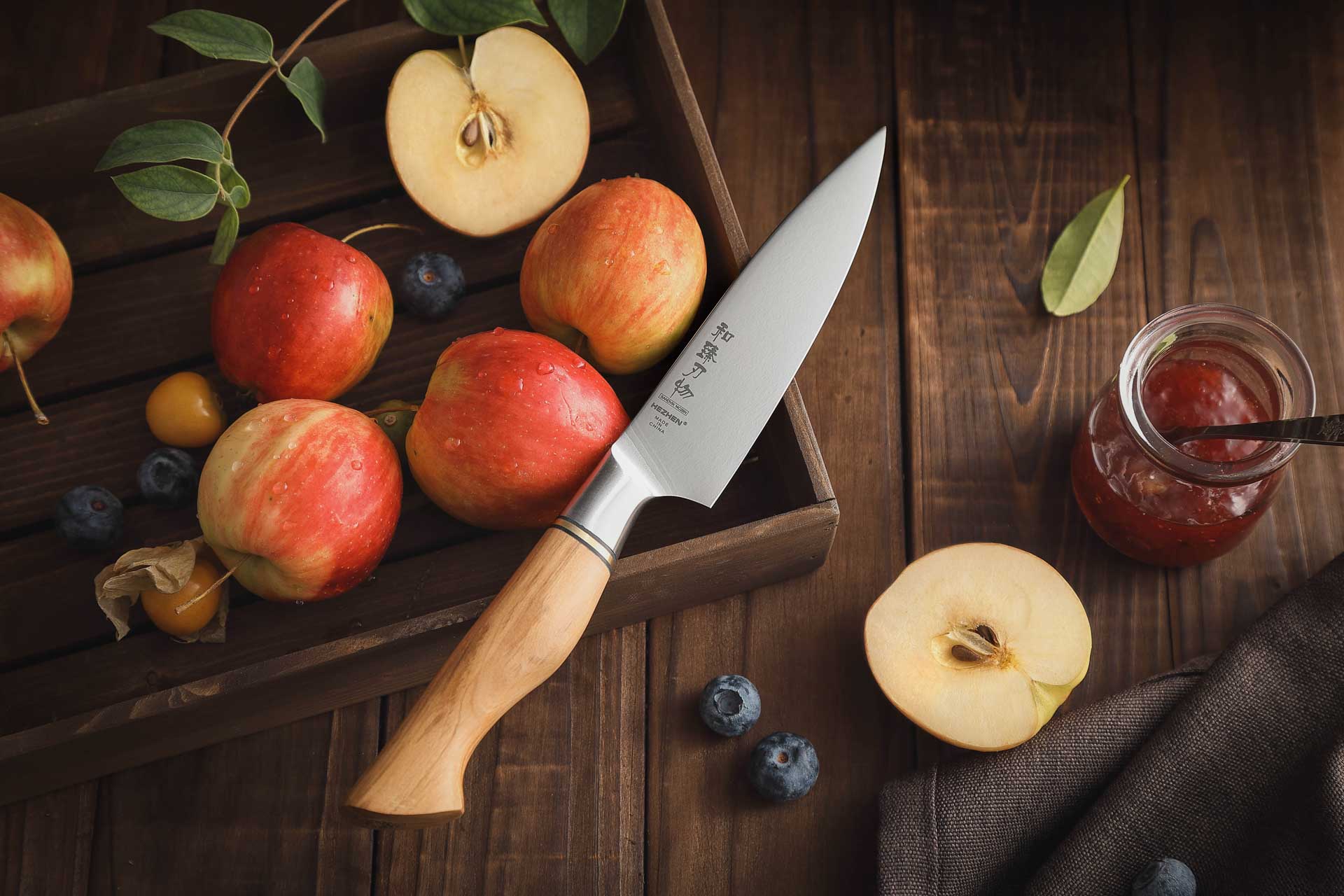Nůž na ovoce a zeleninu HEZHEN Master B30S krájení